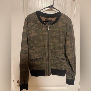 Sanctuary Camo Bomber Jacket